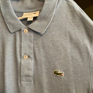 Lacoste polo slim fit size small